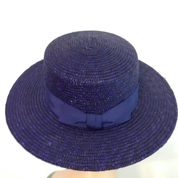 Woman's Vintage Summer Straw Hat by IMPORTINA - Picture 3 of 3